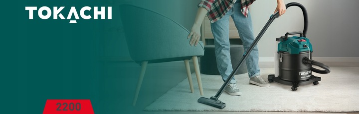 MOCNY ODKURZACZ PIORĄCY 4W1 WĄSKA SSAWKA DO PRANIA TAPICERKI DYWANÓW 2200