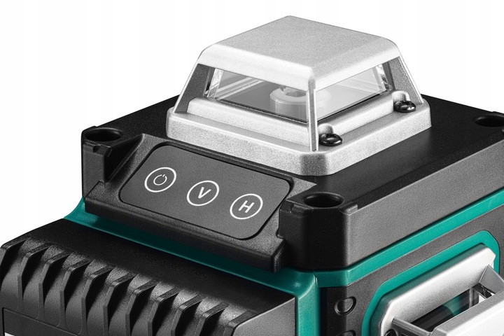 POZIOMNICA LASEROWA 4D POZIOMICA 16 LINII PŁASZCZYZNOWA 360 LASER