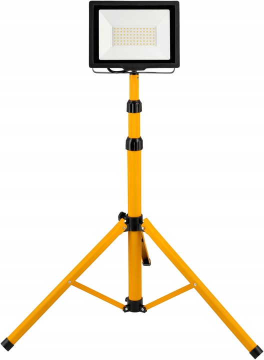Naświetlacz halogen LED 100W + statyw budowlany