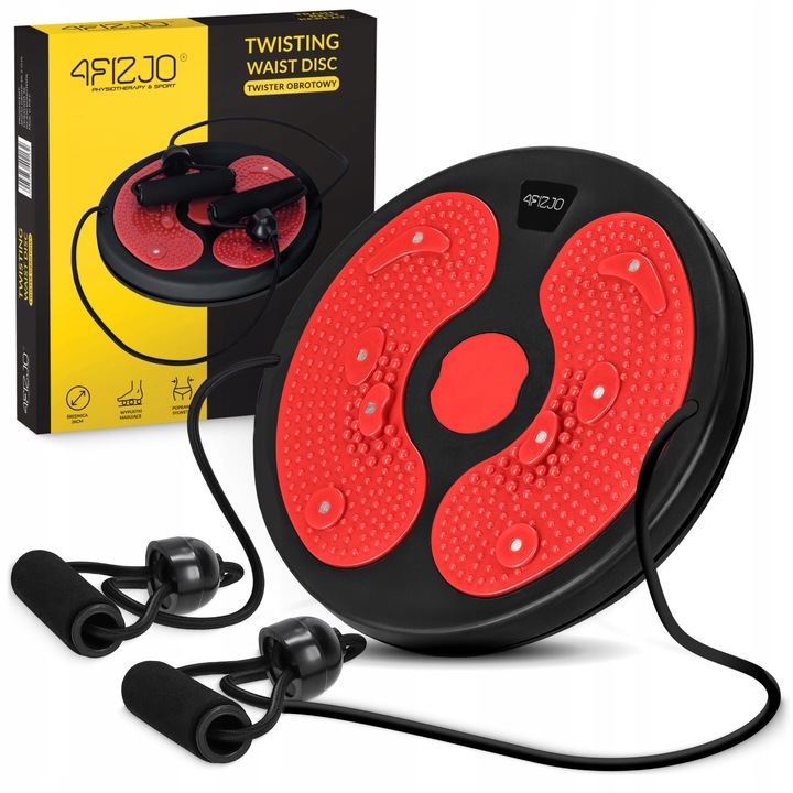TWISTER OBROTOWY DO ĆWICZEŃ Z LINKAMI MASAŻER STÓP PLATFORMA Z