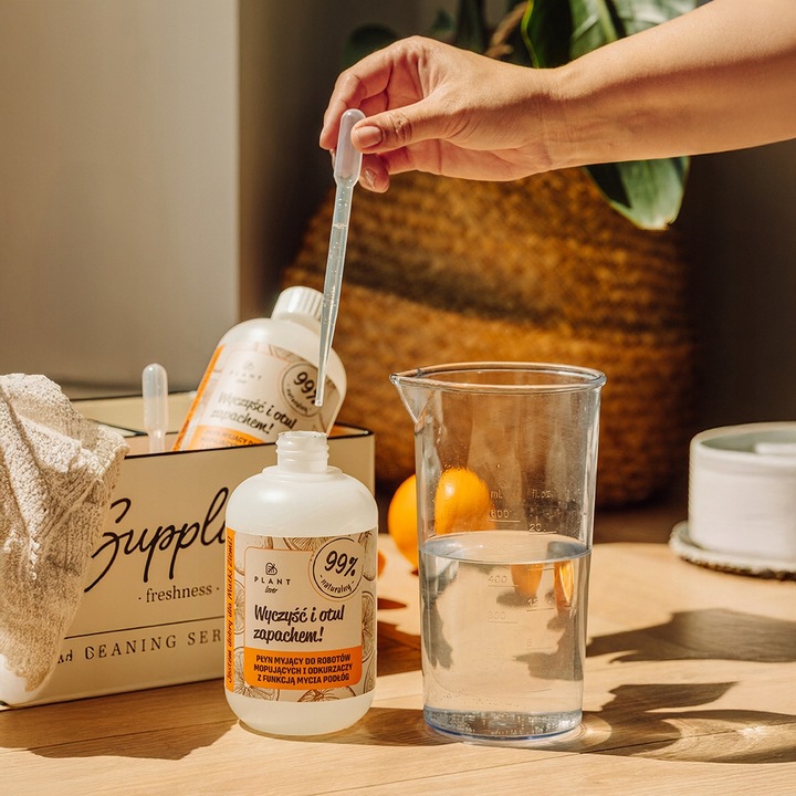 Płyn do robotów mopujących EKO| Plant lover|Wyczyść i otul zapachem! 500 ml