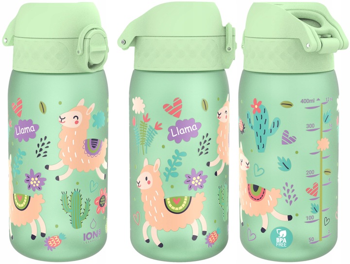 Bidon Butelka dla dzieci na wodę ION8 400ml Lamy
