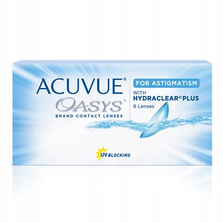 Soczewki Acuvue Oasys for Astigmatism 6 sztuk