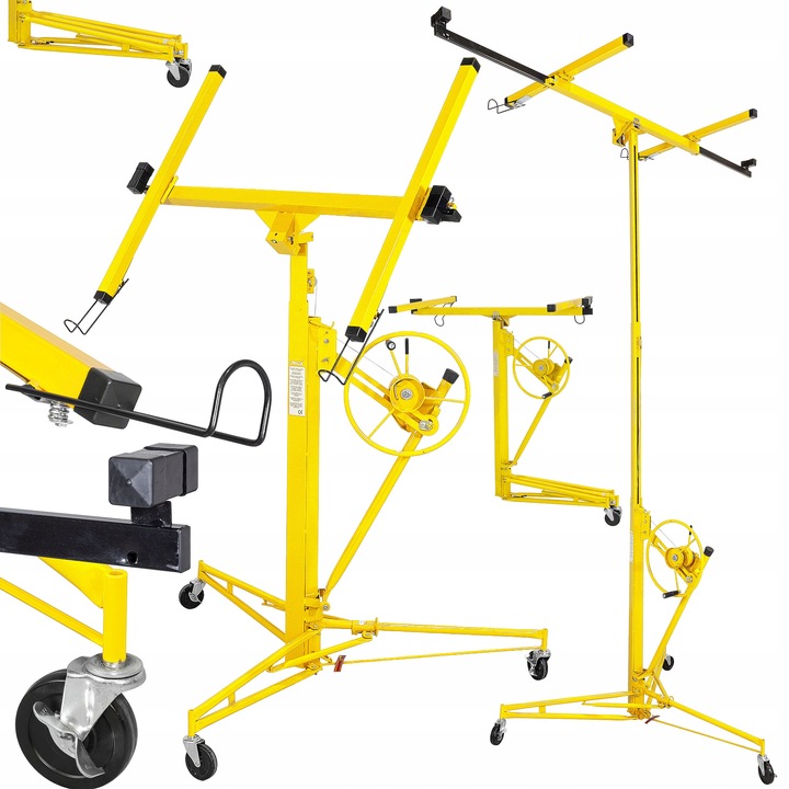 PODNOŚNIK DO PŁYT GIPSOWYCH GK DO REGIPSU OSB STOJAK GIPSOWO-KARTONOWYCH GK