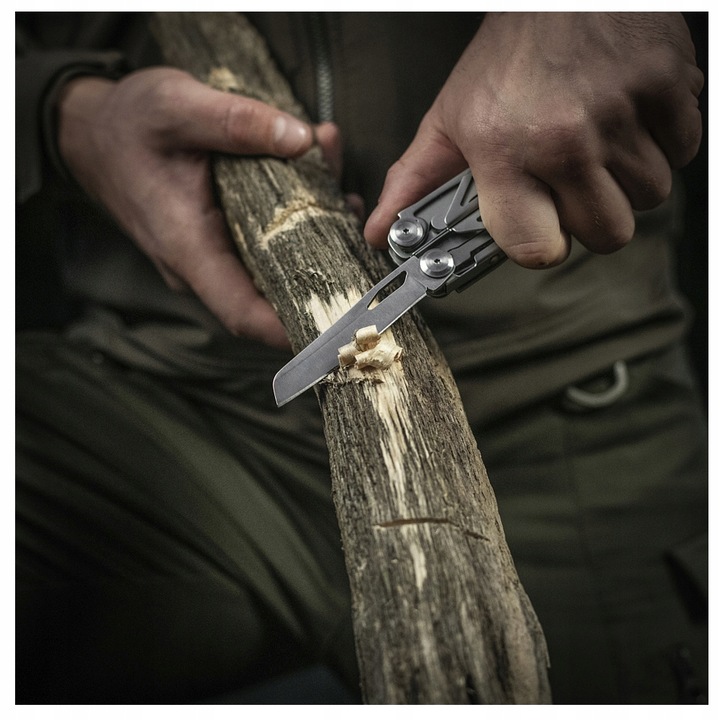 Multitool Narzędzie Wielofunkcyjne survival M-Tac Type 3 Grey z kaburą 14w1