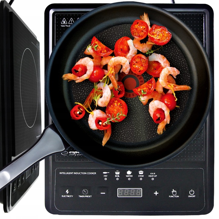 KUCHENKA PŁYTA INDUKCYJNA ELEKTRYCZNA 2000W 230V JEDNOPALNIKOWA PRZENOŚNA