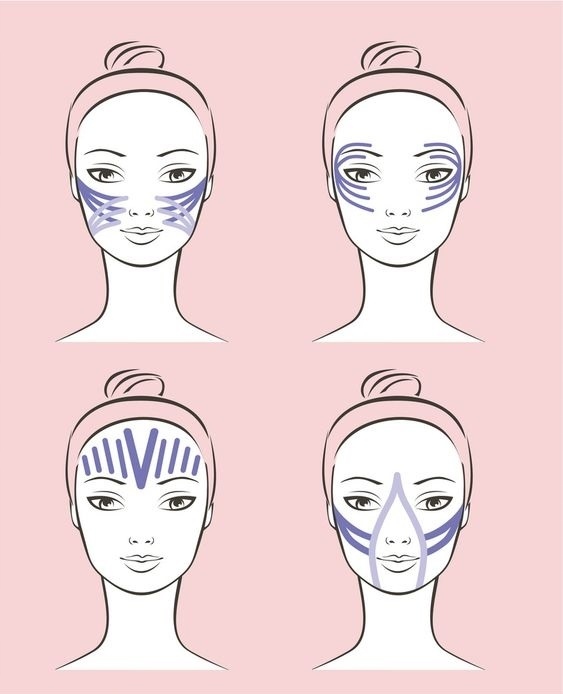 5x TAŚMA DO KINESIOTAPINGU PLASTRY TEJPY DO TAPINGU TWARZY FACE TAPE