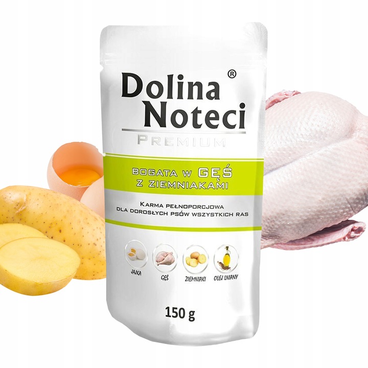 DOLINA NOTECI Premium Karma mokra dla psa MIX smaków 20 x 150g bezzbożowa