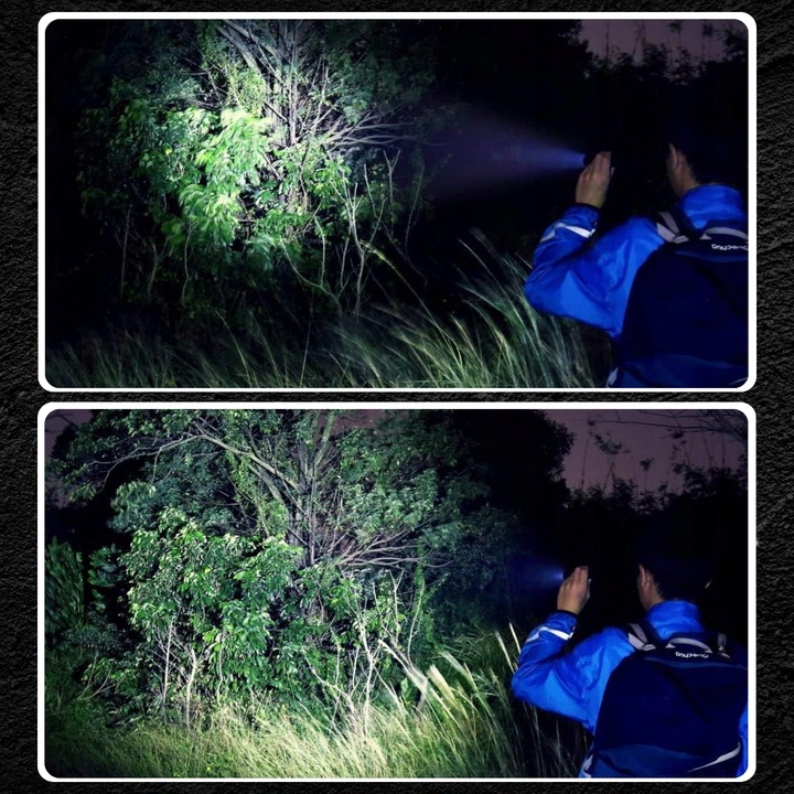 LATARKA TAKTYCZNA WOJSKOWA CREE XM-L T6 ŁADOWARKA