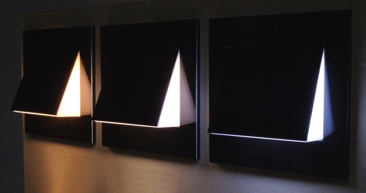 Oświetlenie schodowe oprawa lampka schodowa LED 230V 2W Czarna Q6 Skinder