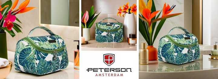 Peterson kosmetyczka organizer kuferek na kosmetyki praktyczna