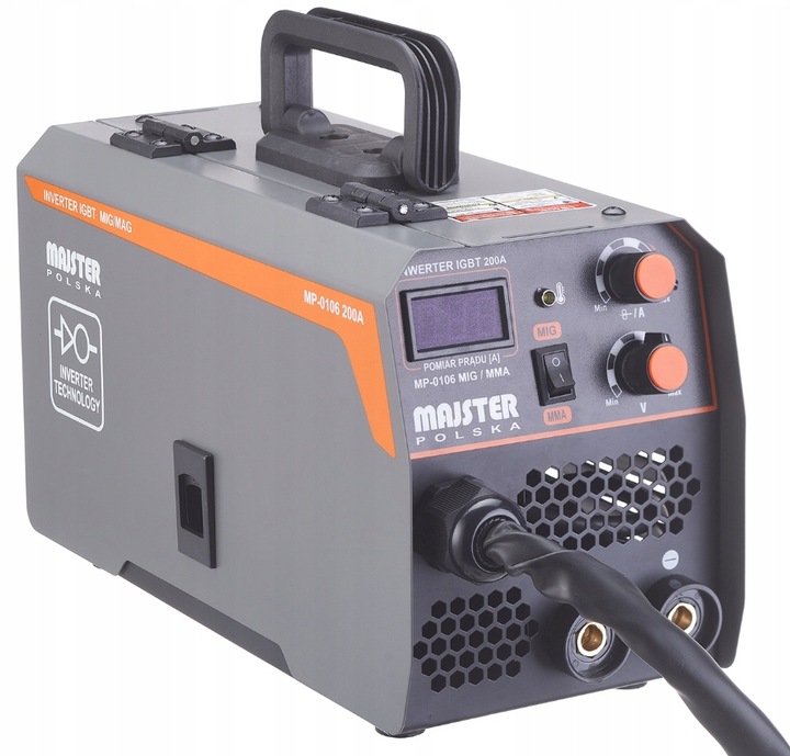 Spawarka MIG MAG FLUX MMA migomat 200A 2x DRUT