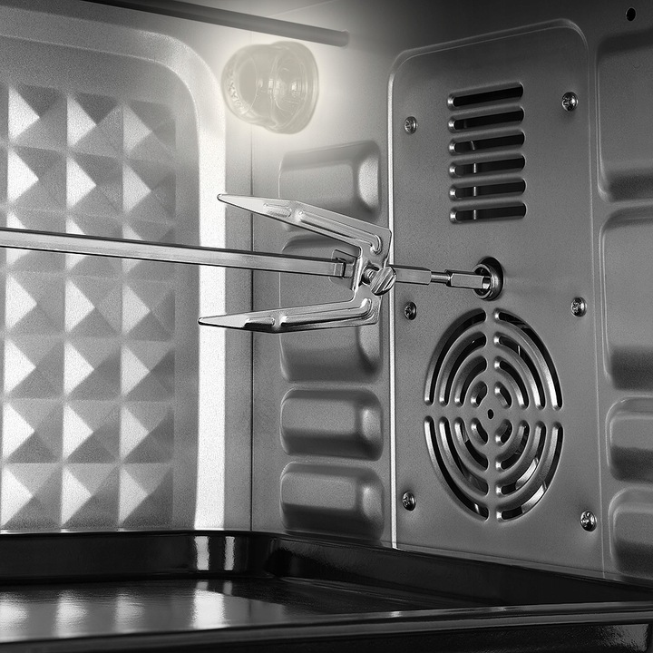 PIEKARNIK ELEKTRYCZNY 45L ROŻNO + TERMOOBIEG+GRILL WOLNOSTOJĄCY