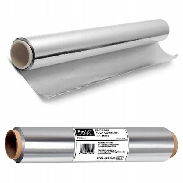 Folia Aluminiowa PACLAN gastronomiczna spożywcza CATERING GRUBA MOCNA 60m