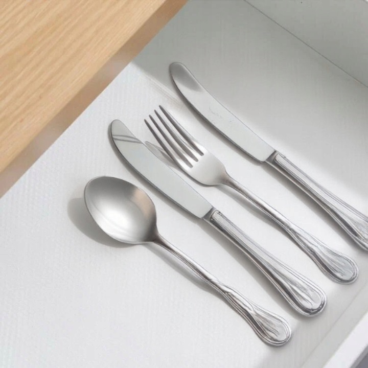 Mata antypoślizgowa biała 500x50cm ochronna do szuflad szafek kuchni