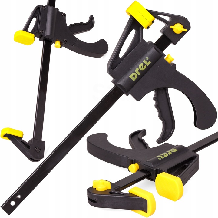 ŚCISK STOLARSKI SZYBKOZACISKOWY JEDNORĘCZNY 450 mm