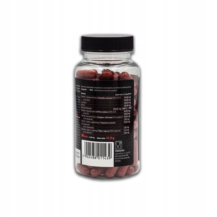 SPALACZ TŁUSZCZU Z BRZUCHA BURN FAT BLACK EDITION + GRATISY DO