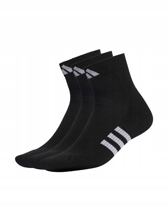 Skarpety męskie adidas PRF CUSH MID 3P czarne - 37-39