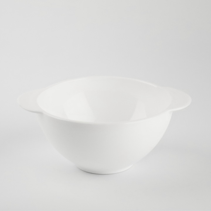 12x BULIONÓWKA SONIA 500ML OPALOWA Z UCHWYTAMI MISKA OBIADOWA DO ZUPY