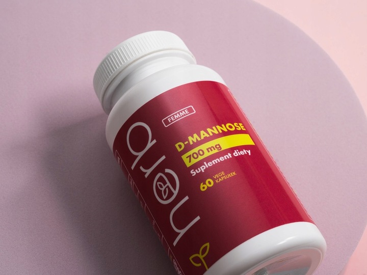 HERB D-Mannoza 700mg 60 kapsułek ZDROWY PĘCHERZ UKŁAD MOCZOWY D-MANNOZA