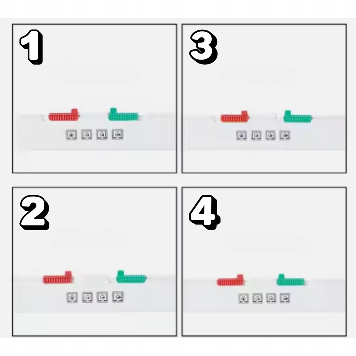 DRZWICZKI WAHADŁOWE DLA KOTA PSA DRZWI DWUSTRONNE Z KLAPĄ 4 SPOSOBY XL