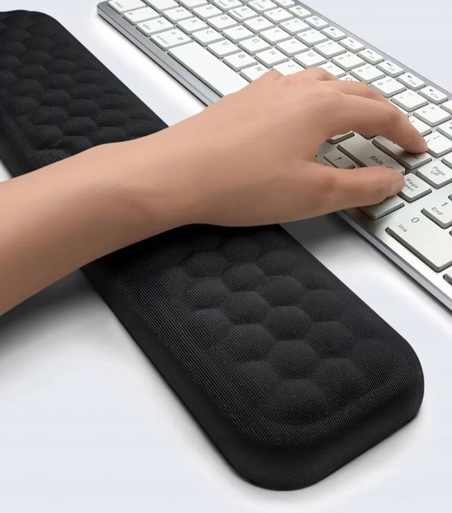 ERGONOMICZNA PODKŁADKA POD NADGARSTEK KLAWIATURĘ MYSZKĘ MASUJĄCA JAKOŚĆ