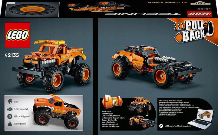 LEGO Technic Auto Monster Truck Jam El Toro Loco