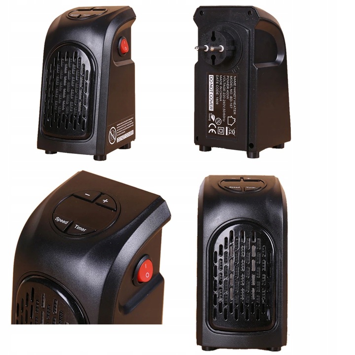 GRZEJNIK ELEKTRYCZNY FARELKA HEATER + PILOT 400 w