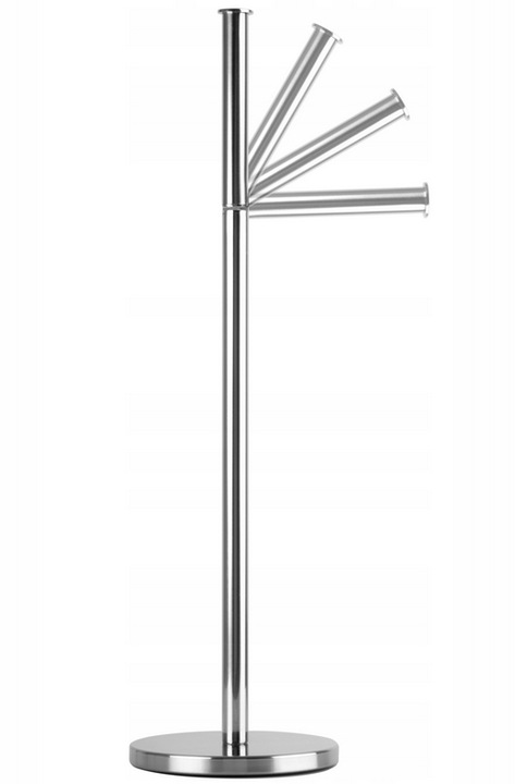 STOJAK NA ZAPAS PAPIERU TOALETOWEGO WIESZAK UCHWYT