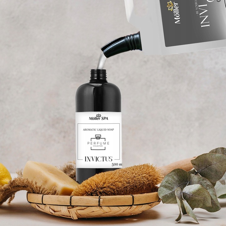 Möller SPA MYDŁO W PŁYNIE O ZAPACHU PERFUM INVICTUS MĘSKI 5L DO DOZOWNIKÓW
