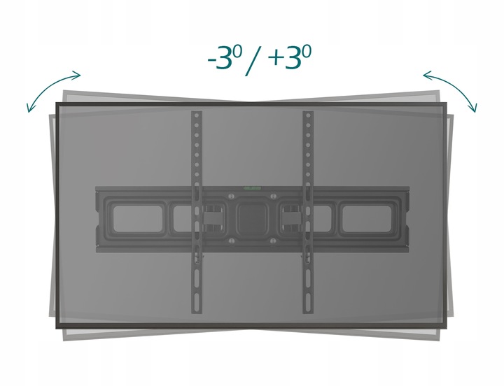 EXTRA MOCNY OBROTOWY UCHWYT na TELEWIZOR WIESZAK TV 32-80 cali