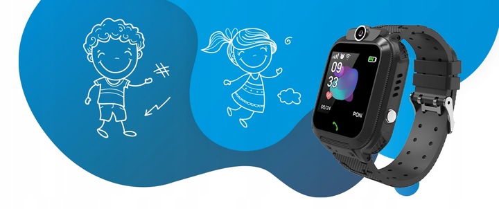 Zegarek CALMEAN EASY Smartwatch Dzieci IP67 GSM