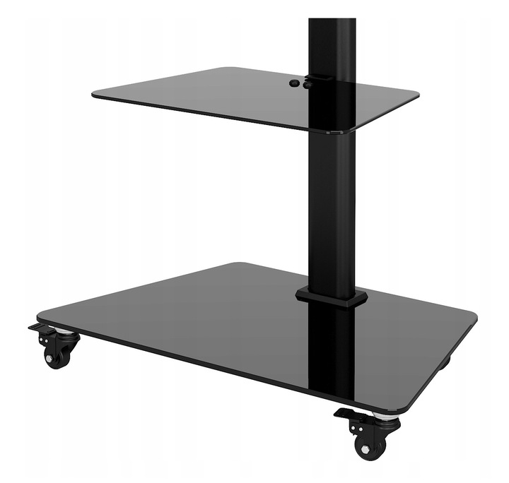 Stojak podlogowy TV na kółkach mobilny 32 40 43 48 50 55 58 65 cali