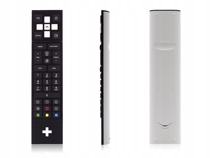 NC+ Oryginalny Pilot CANAL+ Sagemcom 4K WiFiBox DSIW74 + 2x bateria