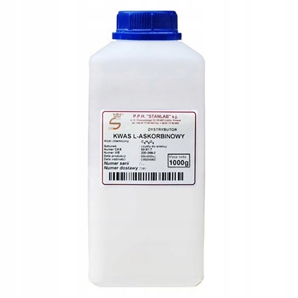WITAMINA C 1kg KWAS L-ASKORBINOWY STANLAB CZDA