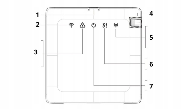 Termostat WIFI z bezprzewodowym przekaźnikiem bezpotencjałowym TUYA