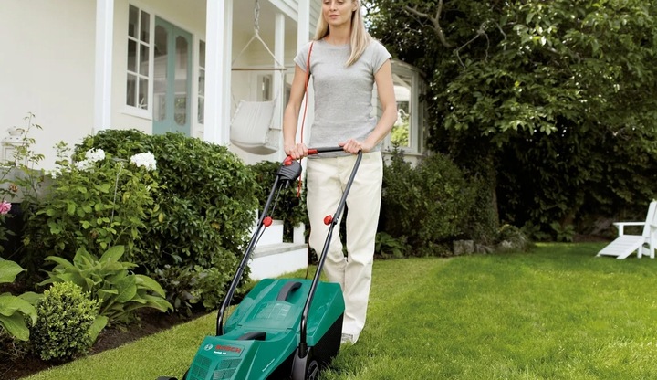 BOSCH ROTAK 320 ER Kosiarka elektryczna 1200W 32CM regulacja KOSZ 31L