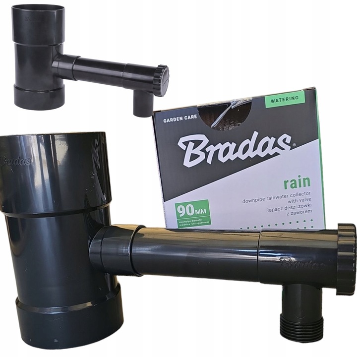 ŁAPACZ WODY DESZCZOWEJ GRAFIT ZBIERACZ DESZCZÓWKI GRAFITOWY 90 ODZYSKIWACZ
