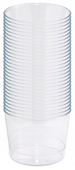 POJEMNIKI PUCHARKI DO DESERÓW NA DESER KUBECZKI DUŻE OKRĄGŁE 180 ml