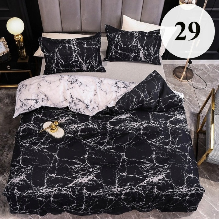 Komplet Pościeli 200x220 + 2Poszewki 70x80 Dwustronna Na Prezent Nowe Wzory