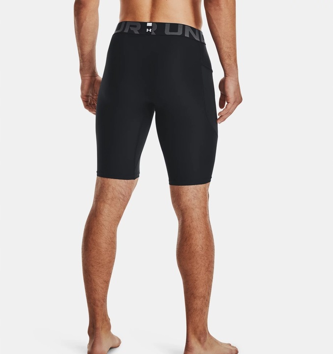 UNDER ARMOUR Spodenki kompresyjne HG Armor Lng Shorts-BLK