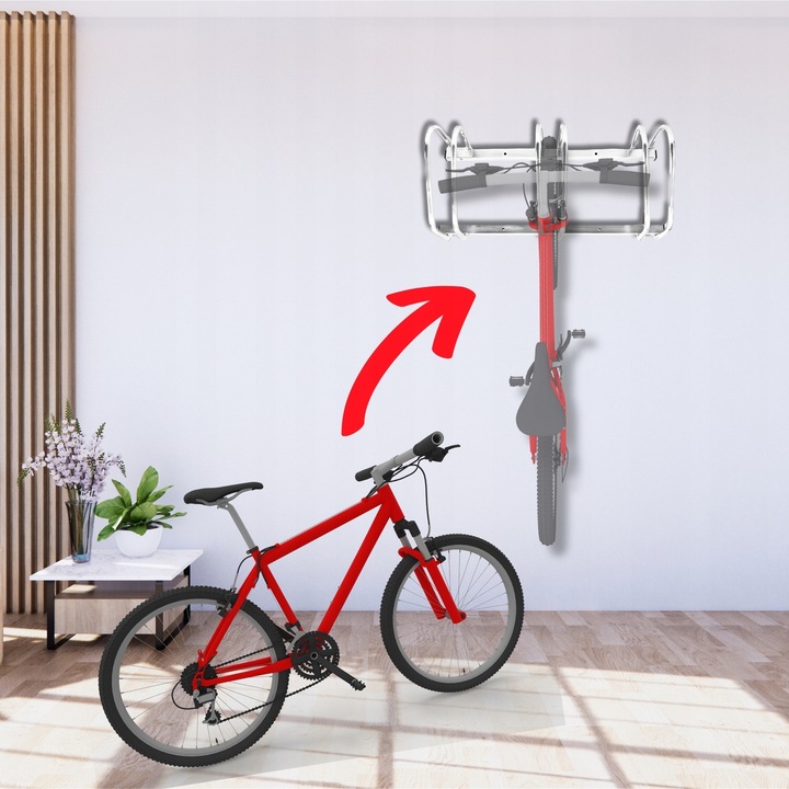 STOJAK NA ROWERY 5 Stanowisk 5 Rowerów Rowerowy Rower Uchwyt Parking Ocynk