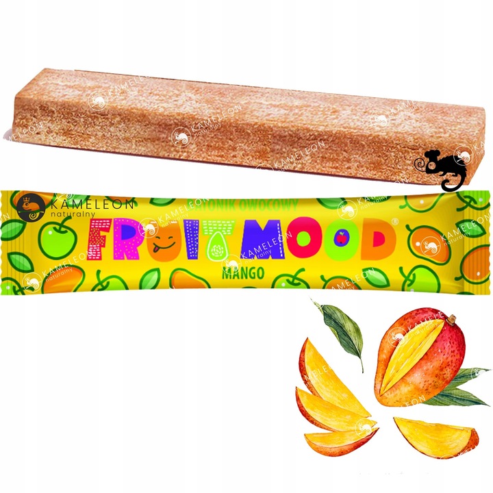FRUIT MOOD batonik owocowy MIX SMAKÓW 9 SZTUK x20g 180G W TYM 3 NOWE