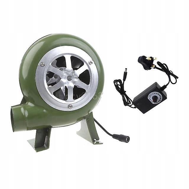 Wentylator elektryczny do grilla i kuźni z adapterem prędkości