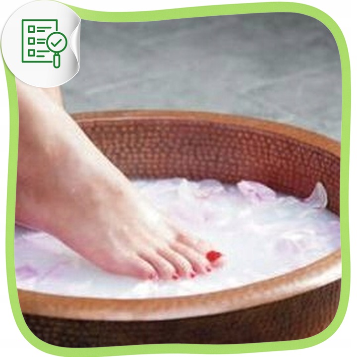 Sól Epsom do kąpieli stóp olejek lawendowy relaks zmęczone nogi aromat