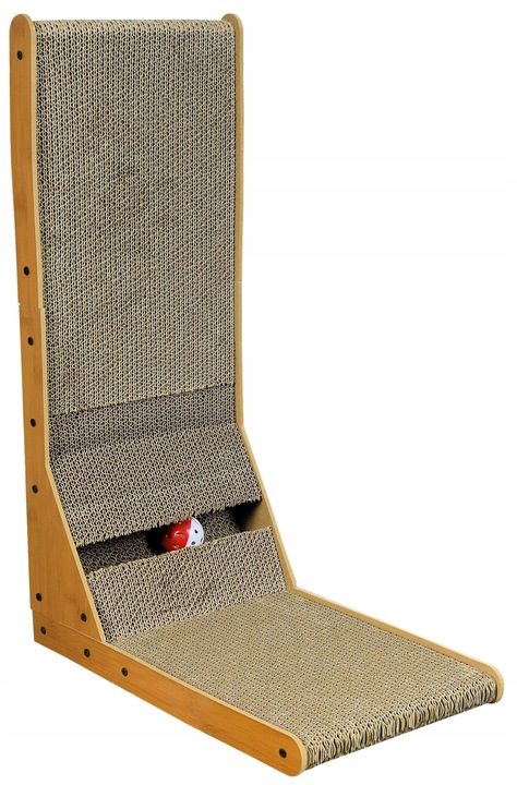 Drapak dla Kota Narożny z Kocimiętką i Zabawką