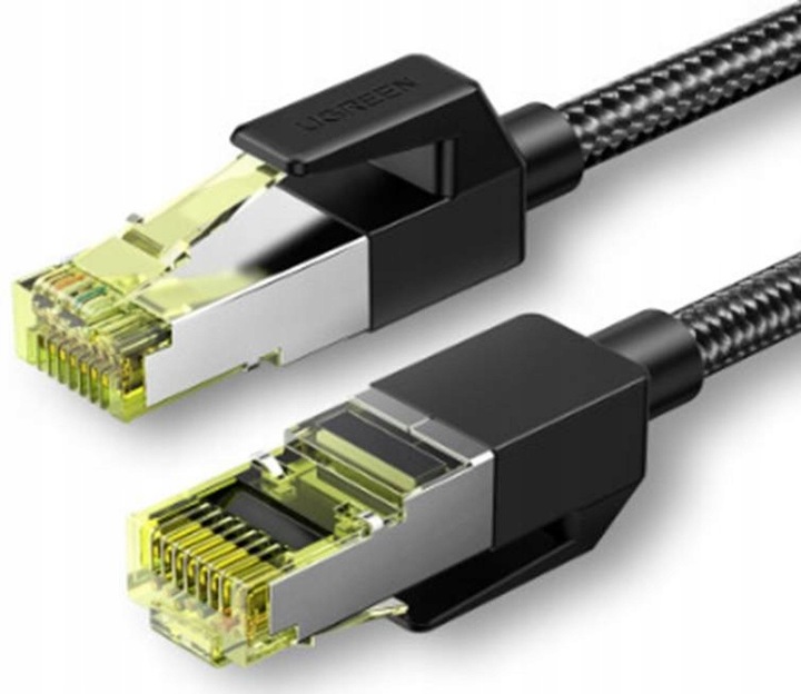UGREEN Przewód Kabel Sieciowy LAN Ethernet Cat. 7 FTP RJ45 10 Gb/s Oplot 5m