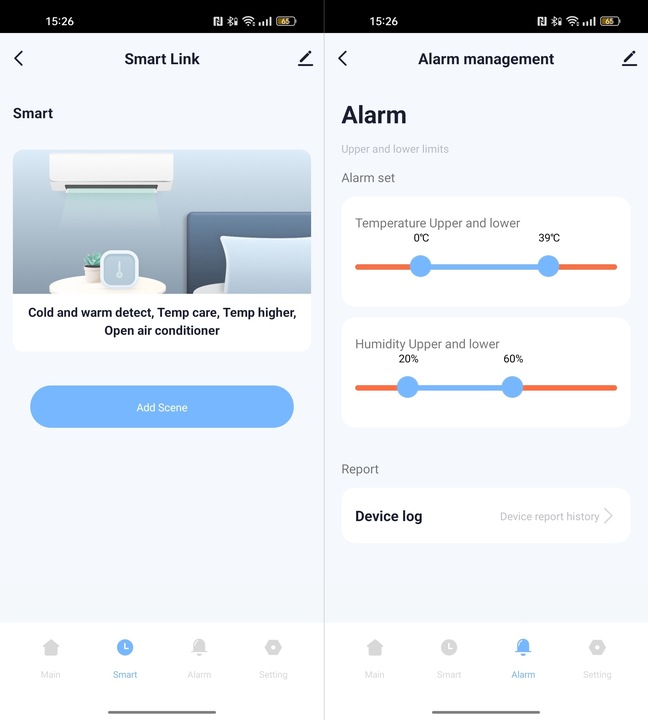 Najmniejszy Czujnik Sensor Temperatury Wilgotności LCD Zigbee Tuya #Export