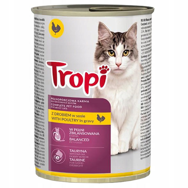 MOKRA KARMA PUSZKI DLA KOTA MIX SMAKÓW 24X415G