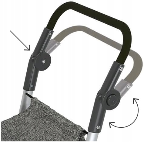 Wózek na zakupy Colombo 4 KOŁOWY PCHANY termiczny